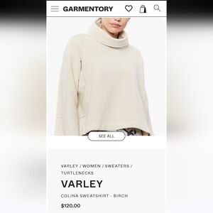 Varley Women's Colina Turtleneck Sweatshirt